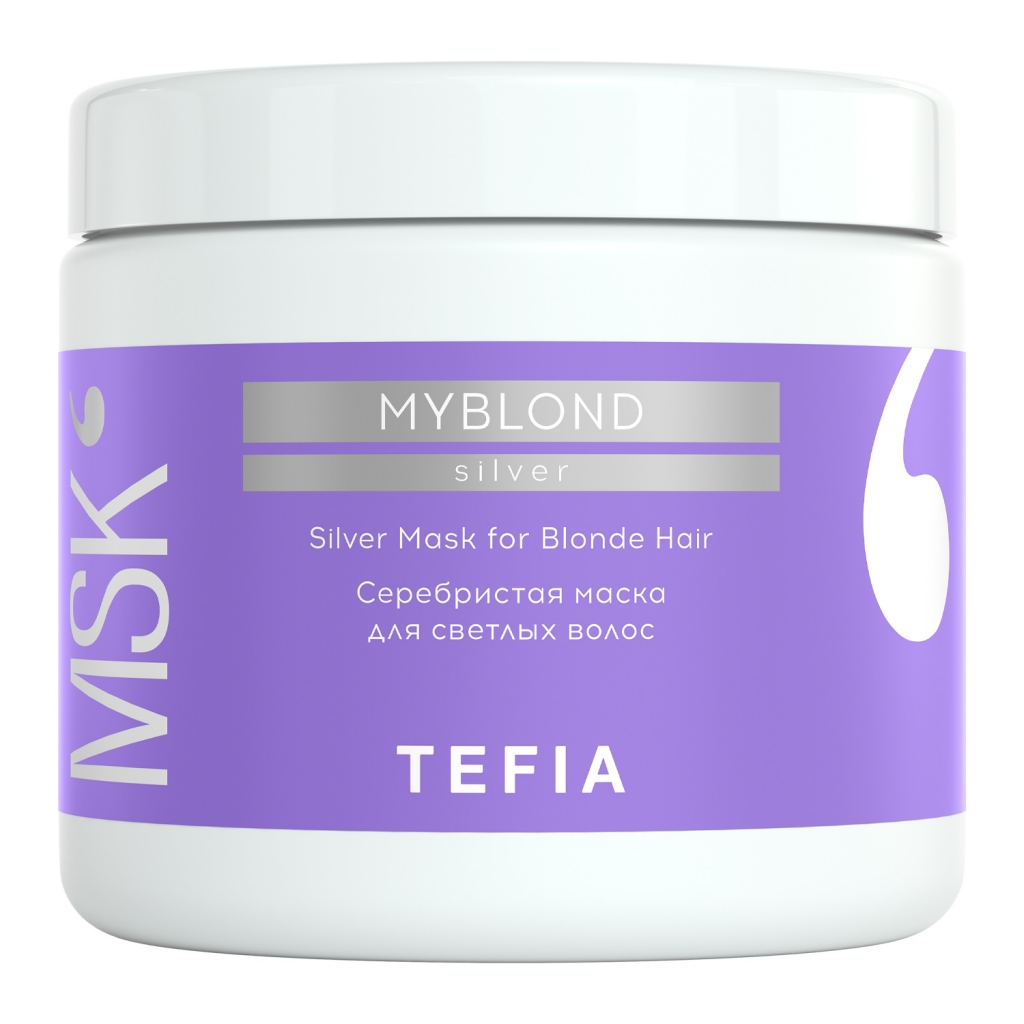Tefia Серебристая маска для светлых волос, 500 мл (Tefia, MyBlond)