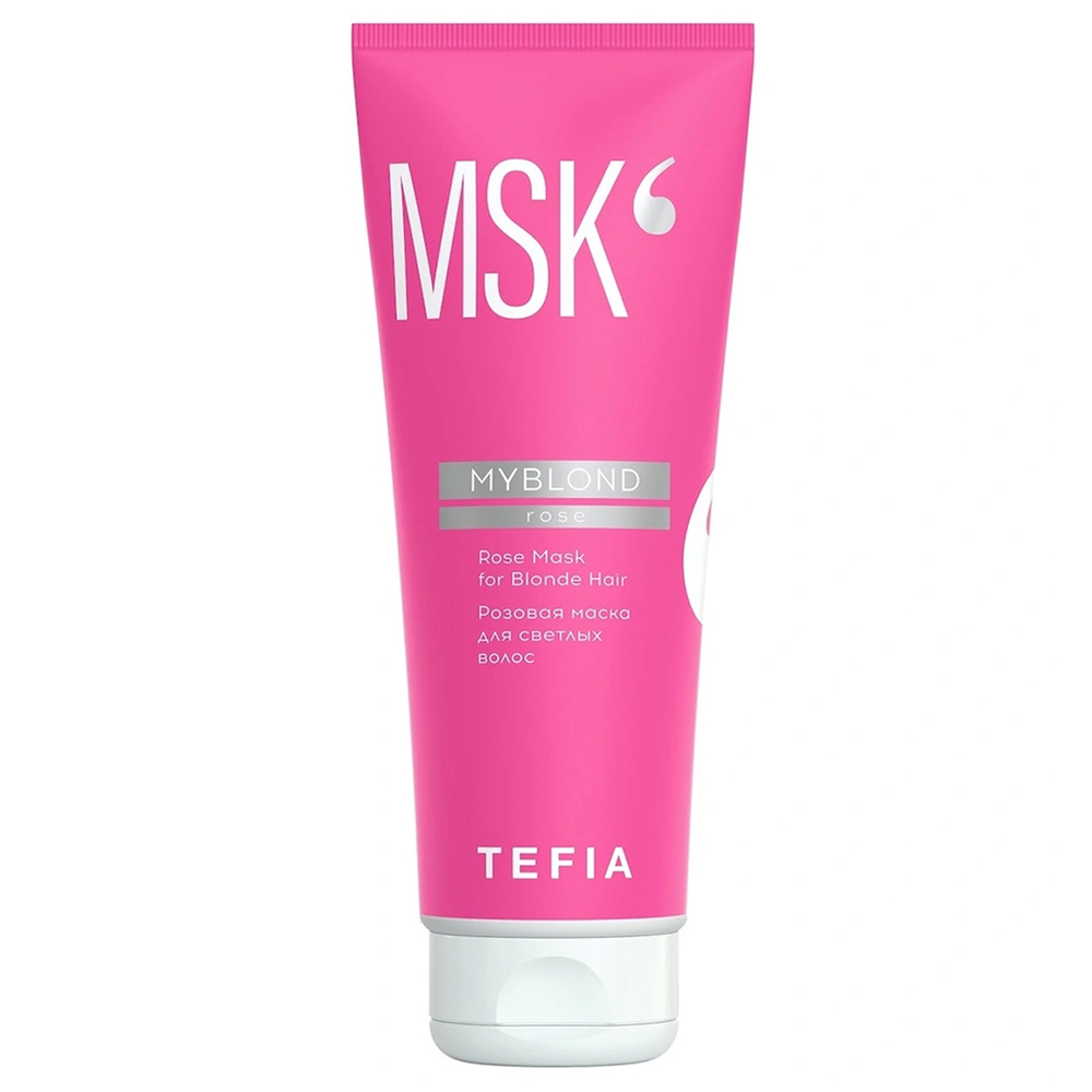 Tefia Розовая маска для светлых волос, 250 мл (Tefia, MyBlond)