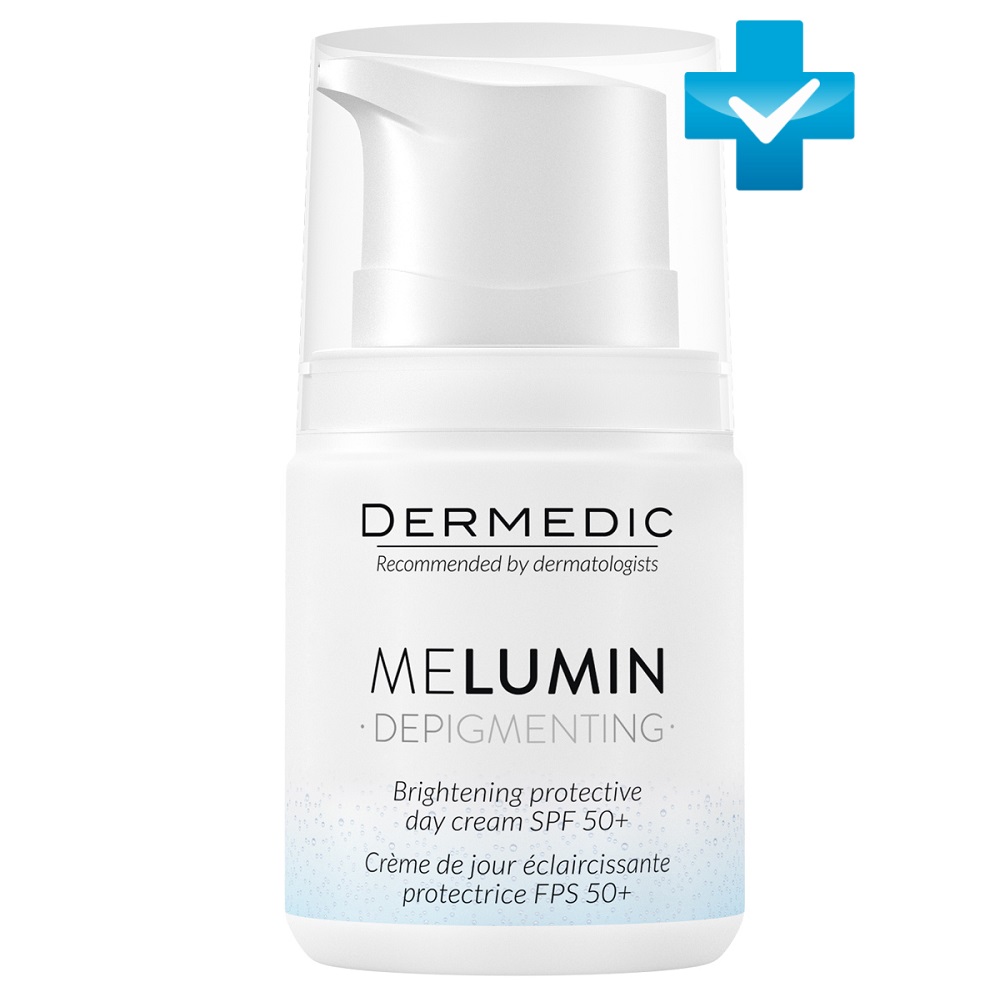 Dermedic Дневной защитный крем против пигментации SPF 50+, 50 г (Dermedic, Melumin)