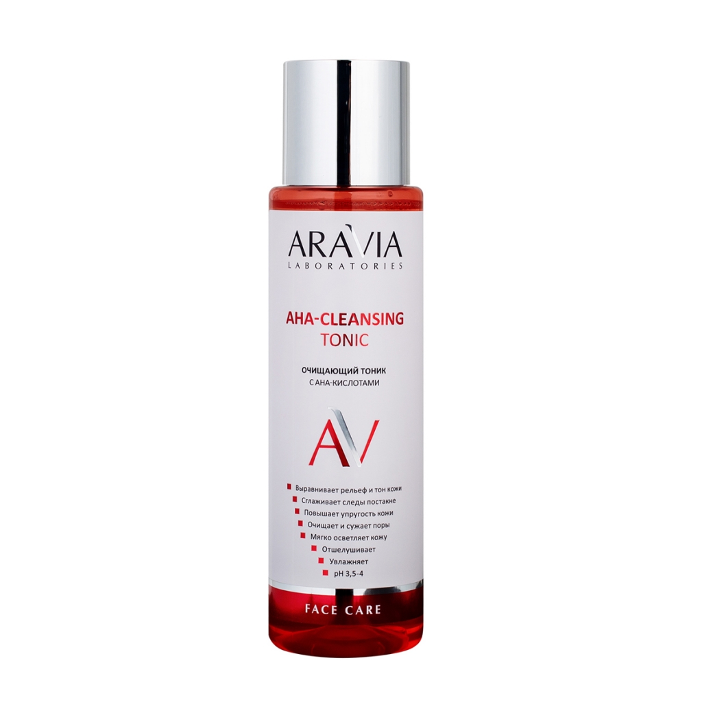 Aravia Laboratories Очищающий тоник с AHA-кислотами AHA-Cleansing Tonic, 250 мл (Aravia Laboratories, Уход за лицом)