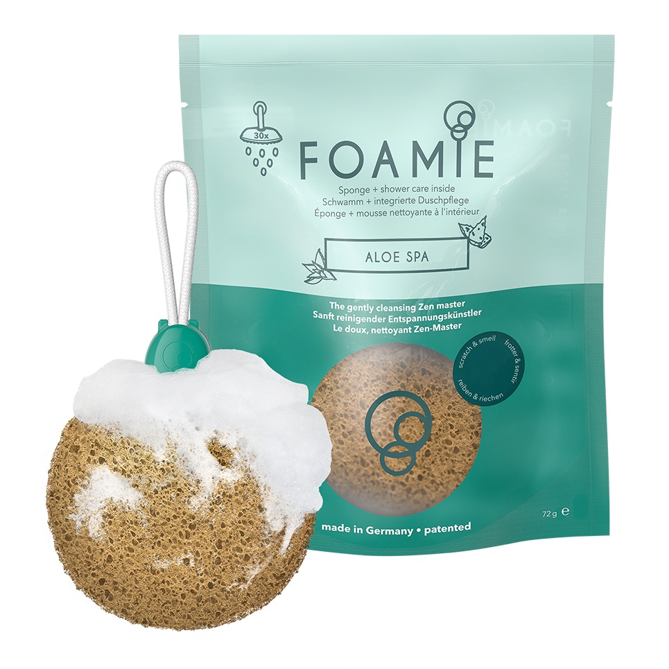 

Foamie Пенящаяся губка для душа Aloe Spa (Foamie, Губки)