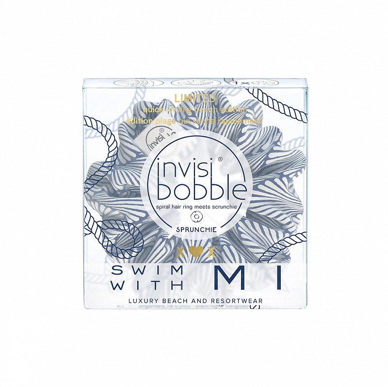 Купить Invisibobble Резинка-браслет для волос Santorini Pack Your Bikini, 1 шт (Invisibobble, Sprunchie)