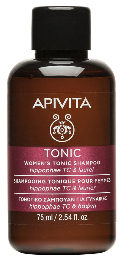 Apivita Шампунь тонизирующий против выпадения волос для женщин, 75 мл (Apivita, Hair)