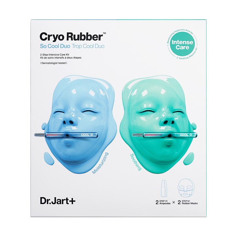

Dr. Jart+ Набор альгинатных крио масок Dr.Jart+, 2х40+4 гр (Dr. Jart+, Cryo Rubber)