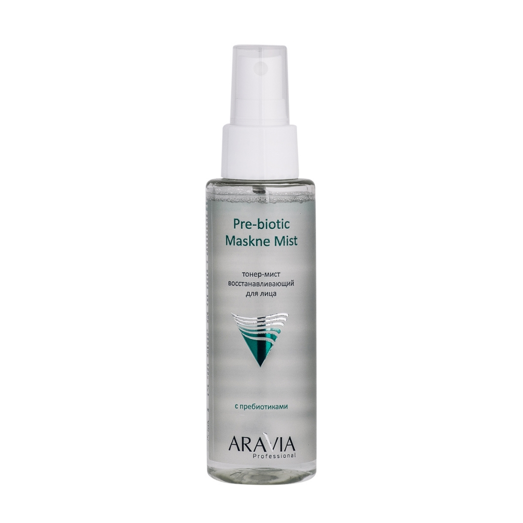 Aravia Professional Тонер-мист восстанавливающий с пребиотиками для лица Pre-biotic Maskne Mist, 110 мл (Aravia Professional)