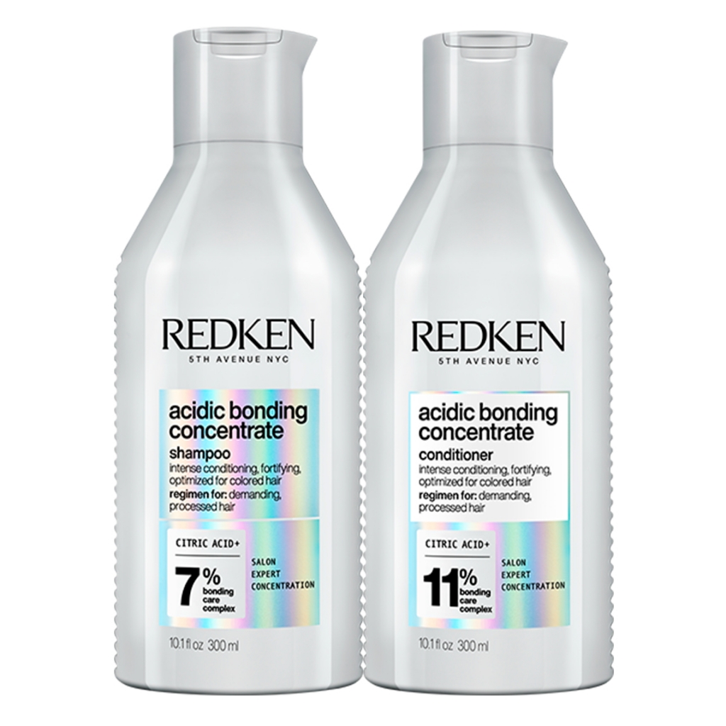 Купить Redken Набор Acidic bonding для восстановления всех типов поврежденных волос (Шампунь, 300 мл + Кондиционер, 300 мл) (Redken, Уход за волосами)