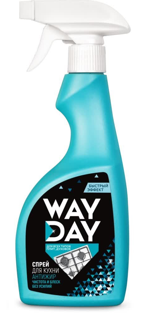 WayDay Чистящее средство для кухни «Эффект чистоты», 500 мл (WayDay, Средства для уборки)