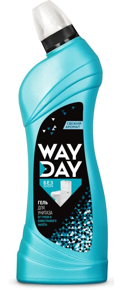 WayDay Чистящее средство для унитаза «Эффект чистоты», 700 мл (WayDay, Средства для уборки) от Socolor
