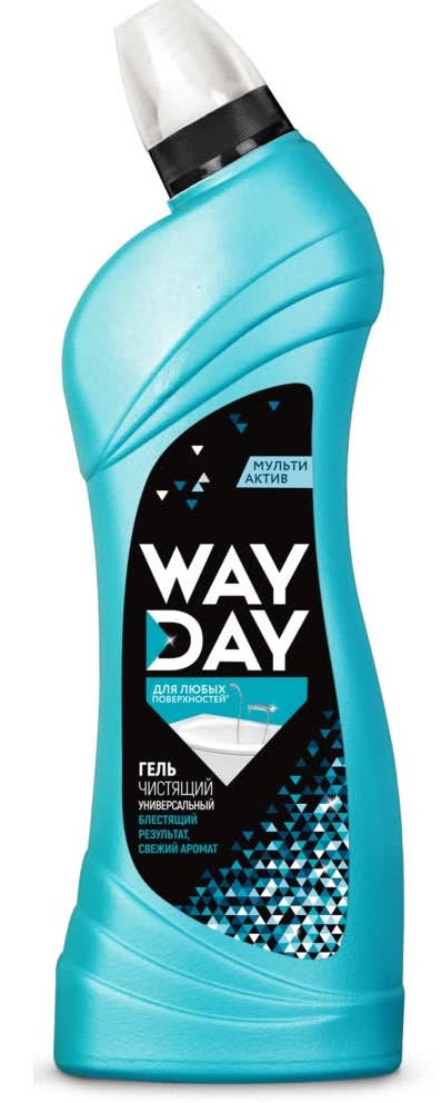 WayDay Универсальное чистящее средство «Эффект чистоты», 700 мл (WayDay, Средства для уборки) от Socolor