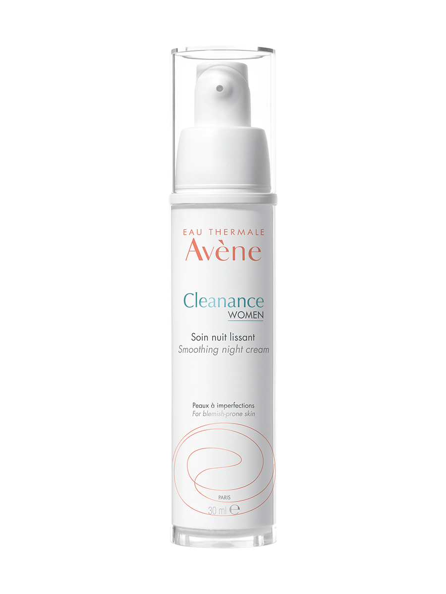 Avene Разглаживающий ночной крем Women, 30 мл (Avene, Cleanance)