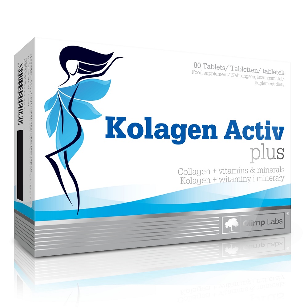 Olimp Labs Биологически активная добавка Kolagen Activ Plus 1500 мг, 80 таблеток (Olimp Labs, Красота)