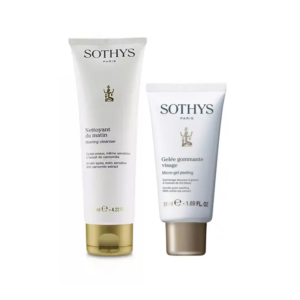 

Sothys Paris Набор "Очищение и сияние": очищающее средство 125 мл + гель-скраб 50 мл (Sothys Paris, Sothys)
