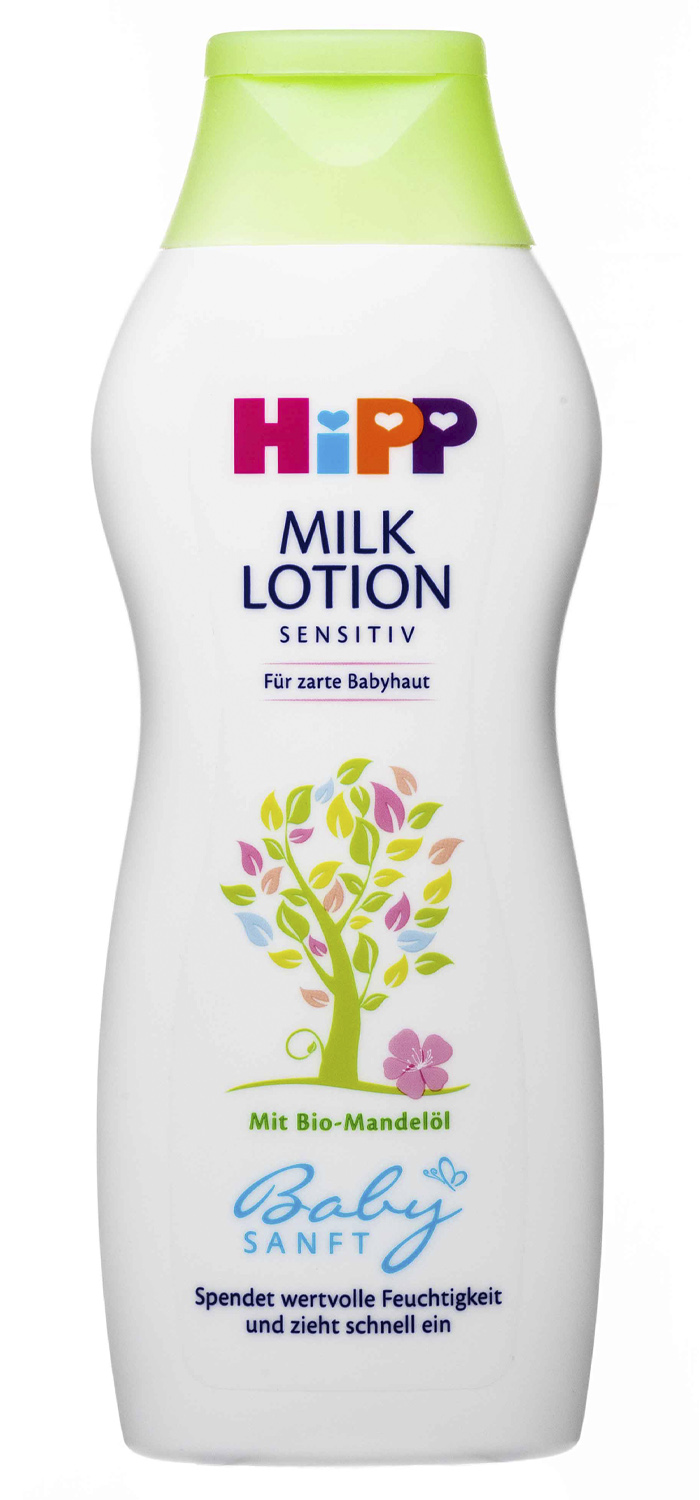 Hipp Детский лосьон-молочко Babysanft для чувствительной кожи, 350 мл (Hipp, Уход за кожей)