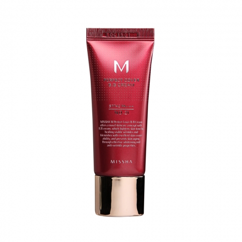 Missha Тональный крем M Perfect Cover BB Cream SPF42/PA+++ № 21 Light Beige, 20 мл (Missha, Тональные крема) от Socolor