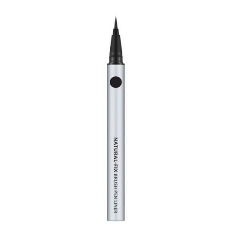 Missha Подводка для глаз Natural Fix Brush Pen Liner черная 0,6 г (Missha, Подводка)