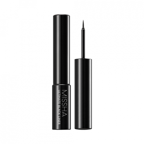 Missha Подводка-фломастер для глаз Black Liner, 5 мл (Missha, Макияж)