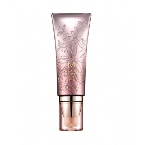 Missha Тональный крем M Signature Real Complete BB Cream SPF25/PA++ № 21 Light Pink Beige, 45 мл (Missha, Signature Real Complete)