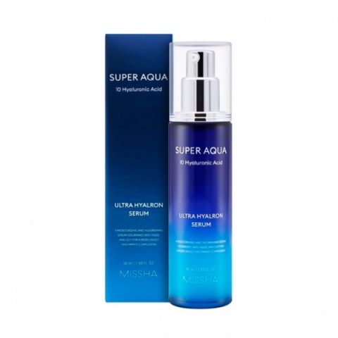 

Missha Увлажняющая сыворотка для лица Serum, 50 мл (Missha, Super Aqua Ultra Hyalron)