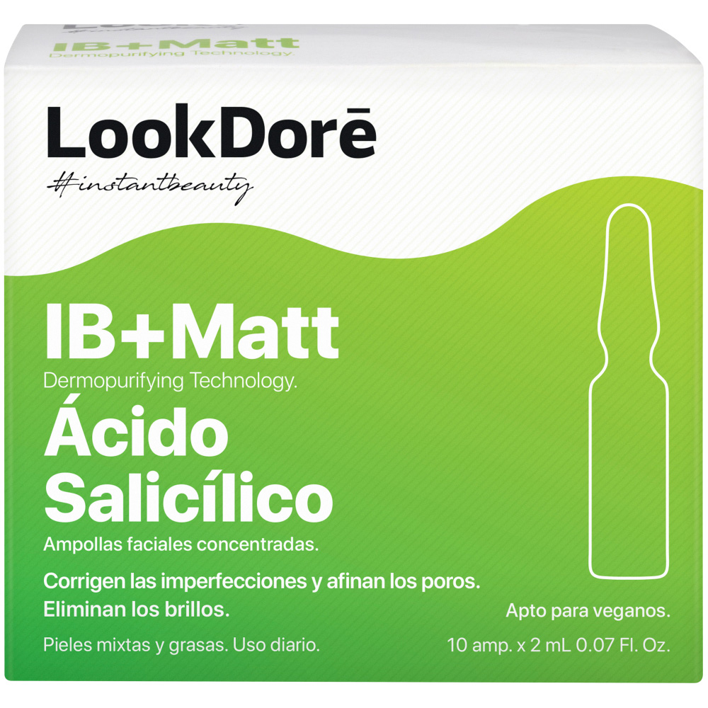 

Lookdore Концентрированная сыворотка для проблемной кожи, 10 шт * 2 мл (Lookdore, IB+MATT), IB+MATT