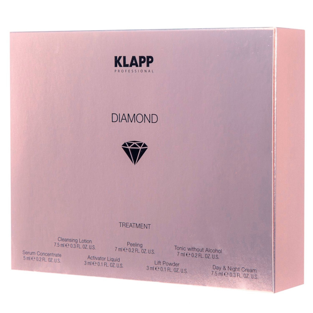 Klapp Подарочный набор мини-продуктов Diamond Treatment, 7 средств (Klapp, Diamond)