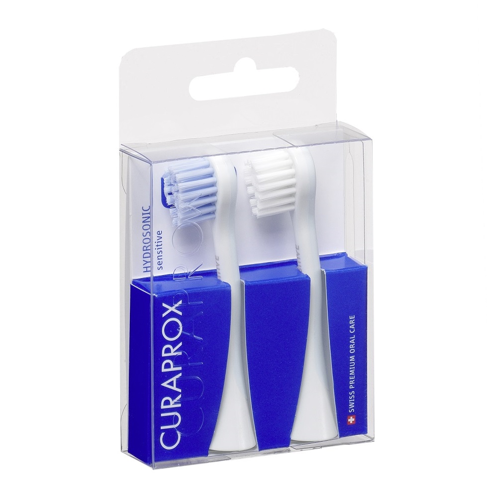 Curaprox Набор насадок Pro Sensitive к электрической звуковой зубной щетке Hydrosonic Pro (Curaprox, Наборы)  - Купить
