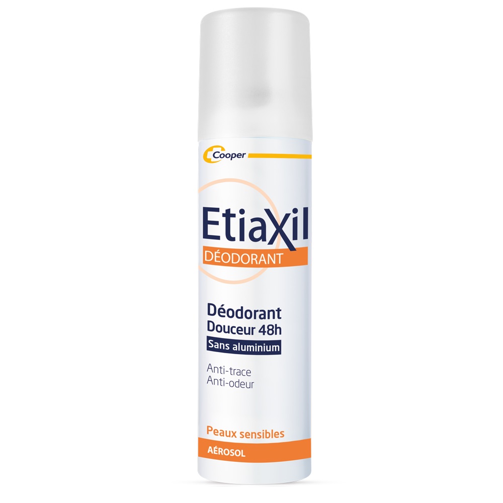Etiaxil Дезодорант-аэрозоль без солей алюминия «Защита 48 часов», 150 мл (Etiaxil, Слабое потоотделение)