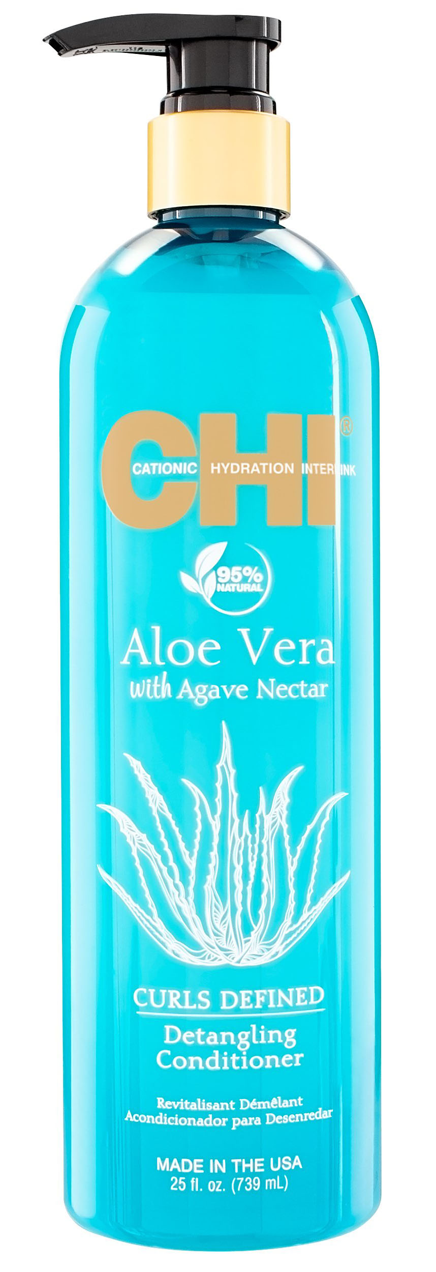 Chi Кондиционер для облегчения расчесывания Agave Nectar, 710 мл (Chi, Aloe Vera)