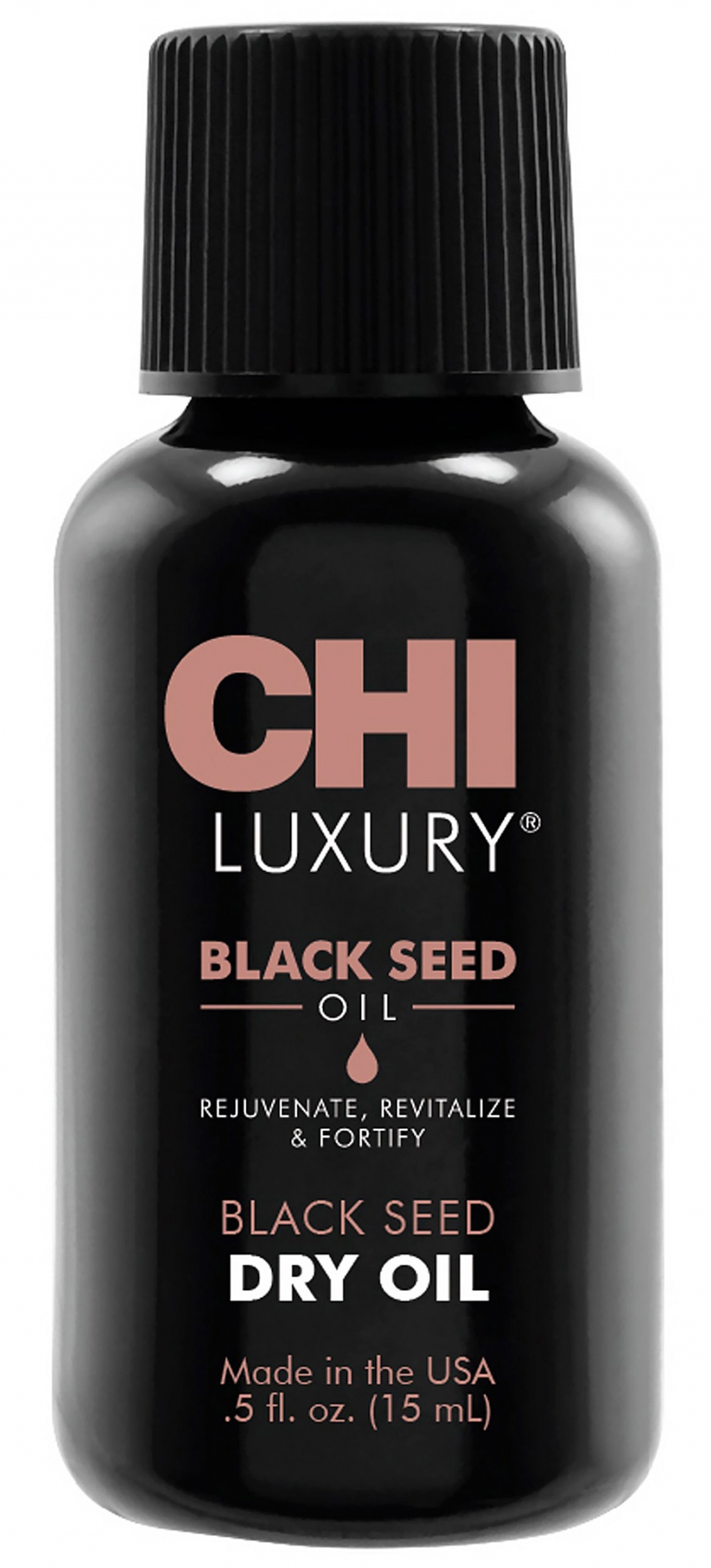 Chi Сухое масло Luxury с экстрактом семян чёрного тмина, 15 мл (Chi, Black Seed Oil)