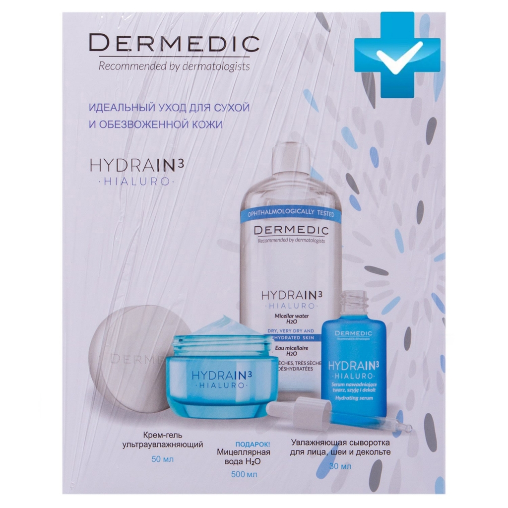 

Dermedic Подарочный набор "Уход для сухой и обезвоженной кожи", 1 шт (Dermedic, Hydrain3)