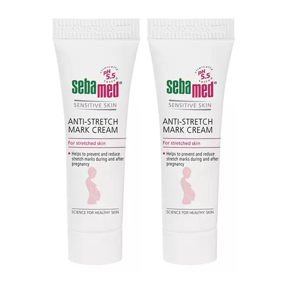 Sebamed Крем против растяжек Anti-Stretch Mark Cream, 200 мл х 2 шт (Sebamed, Sensitive Skin)