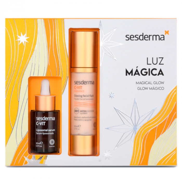 

Sesderma Набор (липосомальная сыворотка 30 мл + флюид для сияния кожи 50 мл) (Sesderma, C-Vit)