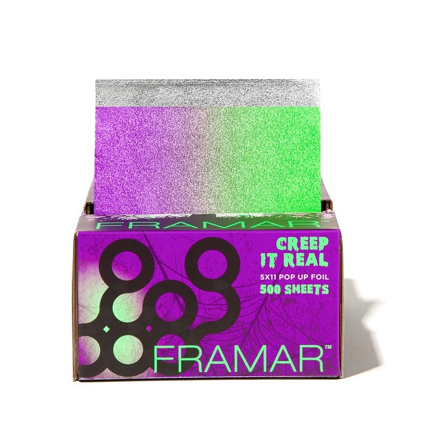 Framar Реально жуткая вытяжная фольга с тиснением 12,5х28см, 500 листов (Framar, )