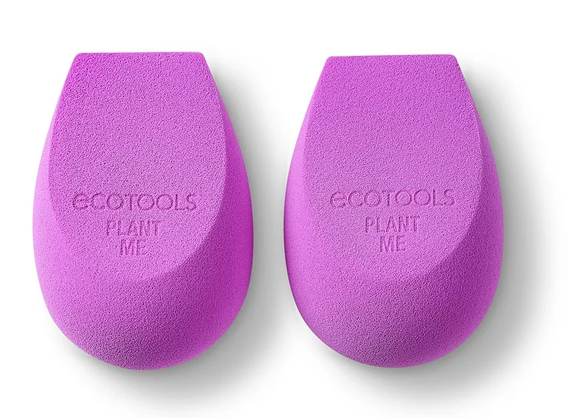 Eco Tools Набор биоразлагаемых спонжей для макияжа Bioblender Makeup Sponge Duo (Eco Tools, Innovation)