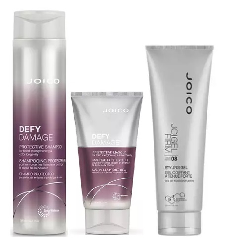 Joico Набор средств для защиты волос (шампунь 300 мл + гель для укладки 250 мл + маска 150 мл) (Joico, Защита от повреждений волос)