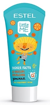 Estel Professional Детская зубная паста со вкусом апельсина, 60 мл (Estel Professional, Little Me)