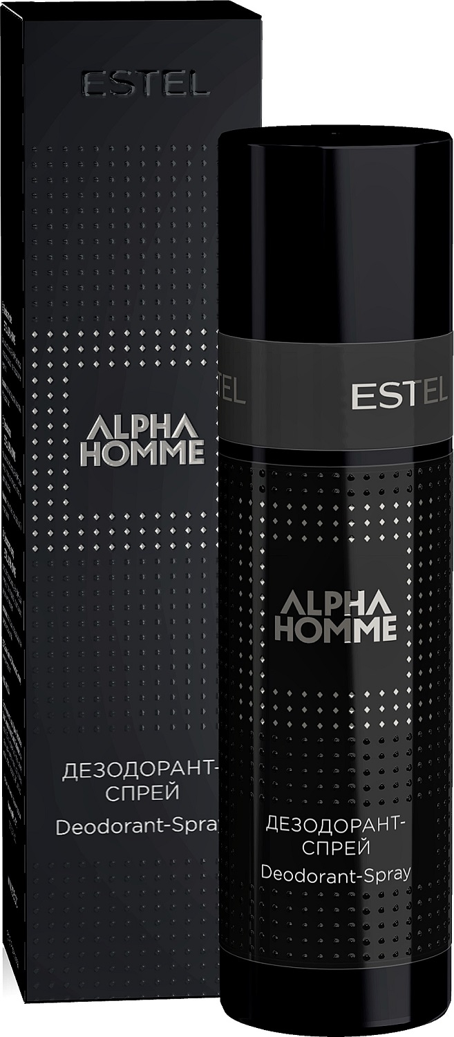 Estel Professional Дезодорант-спрей Estel Alpha Homme Chrome, 100 мл (Estel Professional, Alpha homme) от Socolor