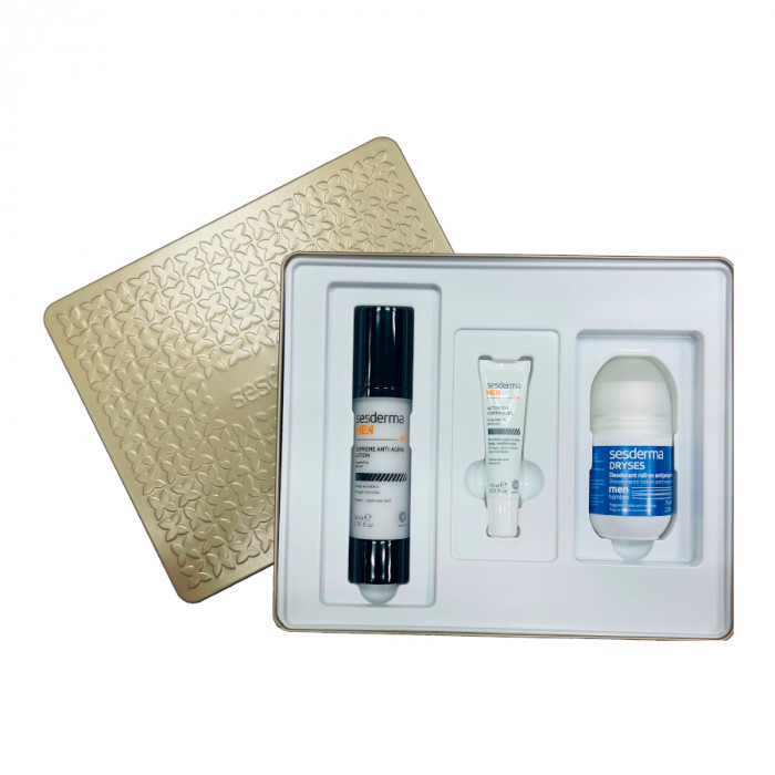 

Sesderma Промонабор (лосьон антивозрастной для мужчин 50 мл + гель для век 15 мл + дезодорант-антиперспирант для мужчин 75 мл) (Sesderma, Men)