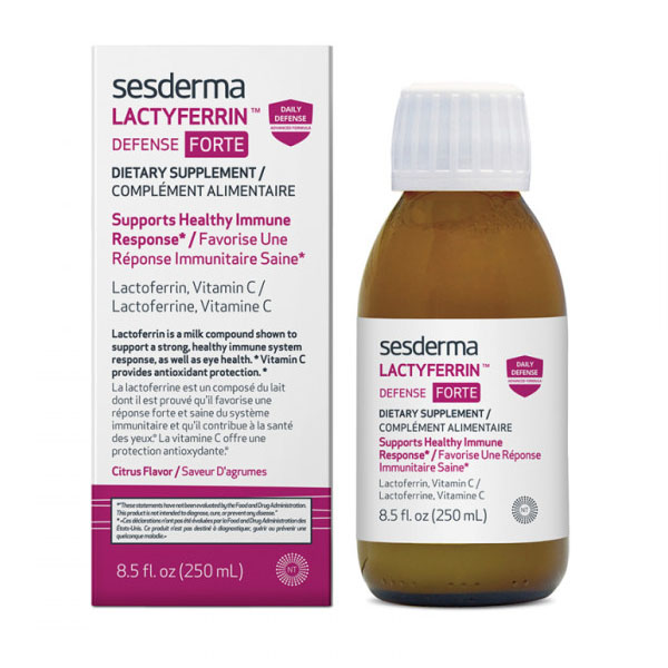 Купить Sesderma Питьевая биологически активная добавка Lactyferrin Defense Forte, 250 мл (Sesderma, БАДы)