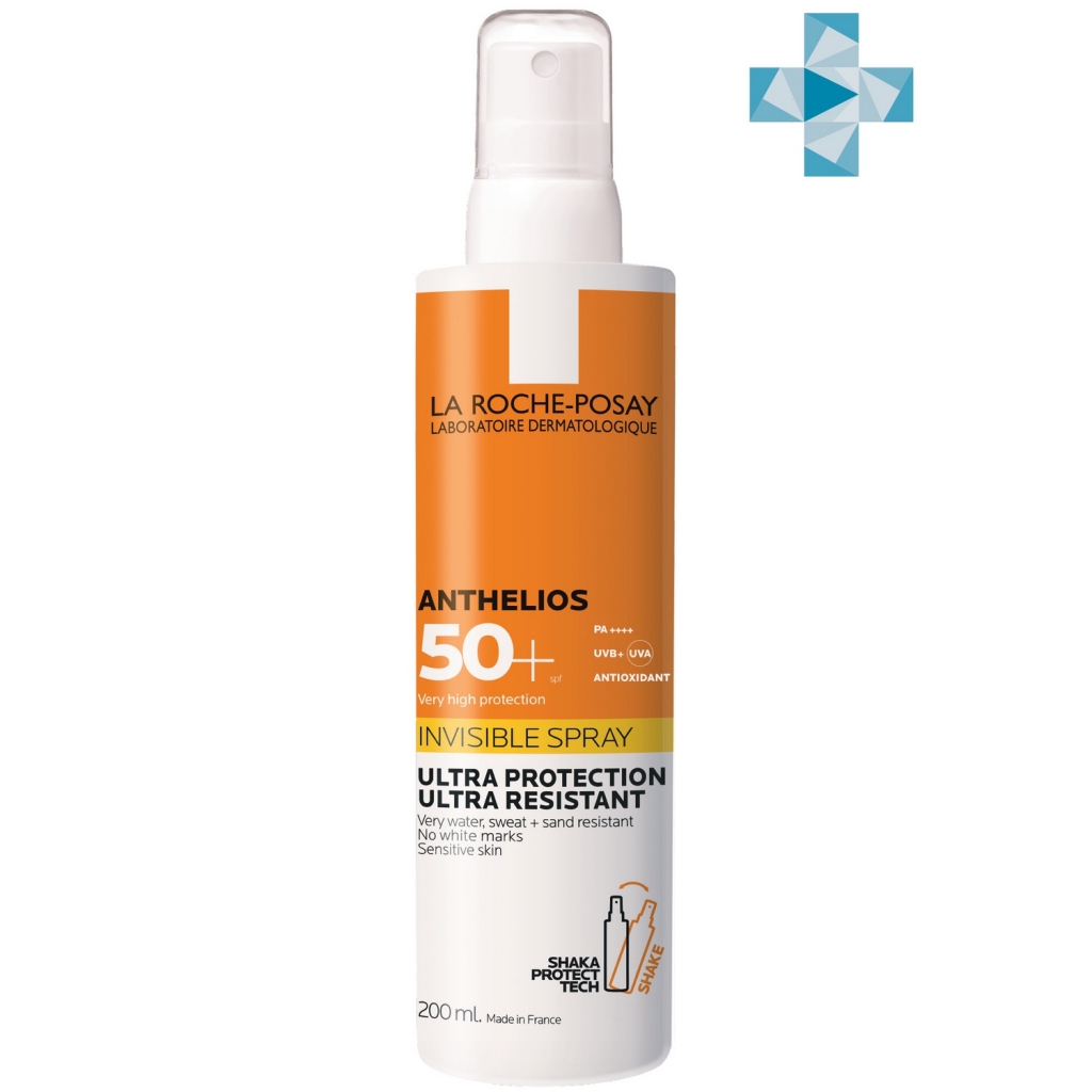 

La Roche-Posay Невидимый спрей для лица и тела SPF 50+, 200 мл (La Roche-Posay, Anthelios)