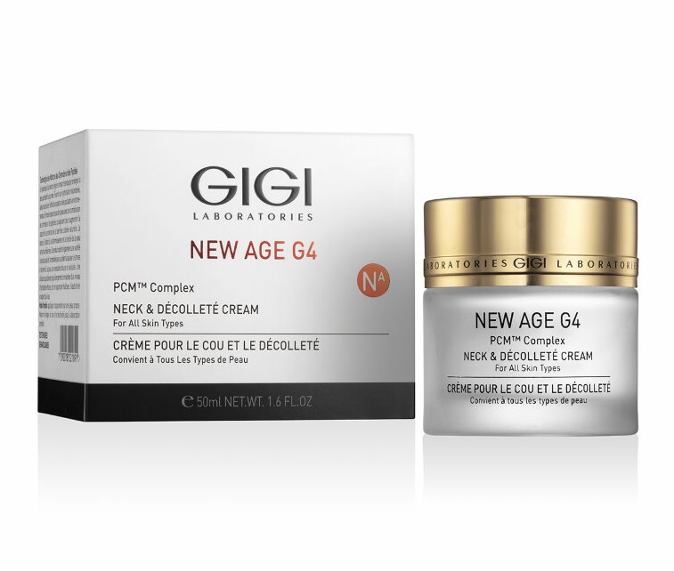 GiGi Укрепляющий крем для шеи и зоны декольте Neck  Decollete Cream, 50 мл (GiGi, New Age G4)
