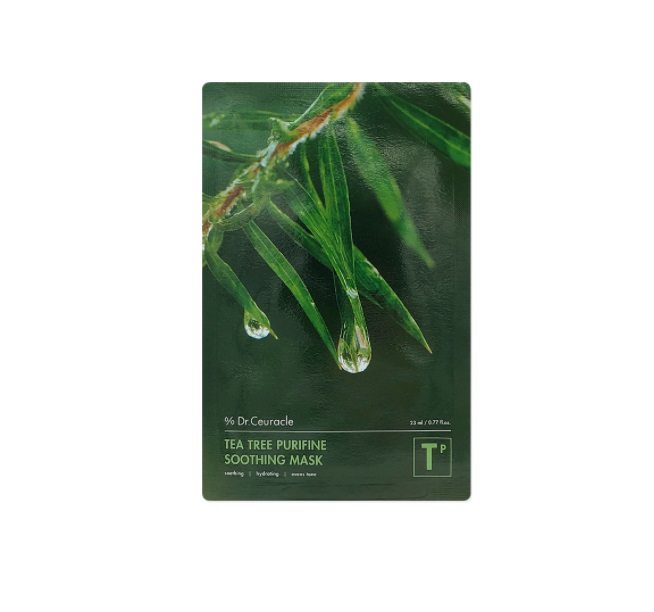

Dr. Ceuracle Успокаивающая тканевая маска для лица, 23 мл (Dr. Ceuracle, Tea Tree Purifine)