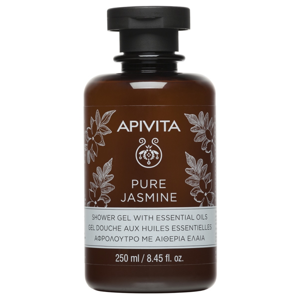 Apivita Гель для душа с эфирными маслами Чистый жасмин, 250 мл (Apivita, Body)