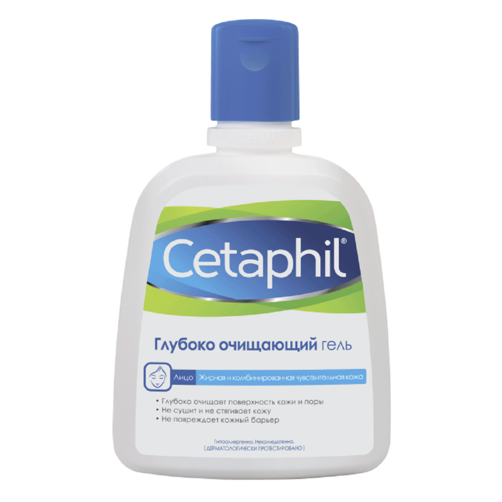 Cetaphil Глубоко очищающий гель для лица, 235мл (Cetaphil, Базовый уход)