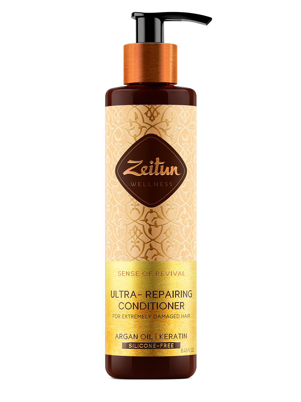 Zeitun Бальзам-кондиционер для поврежденных волос Ритуал восстановления, 250 мл (Zeitun, Wellness)