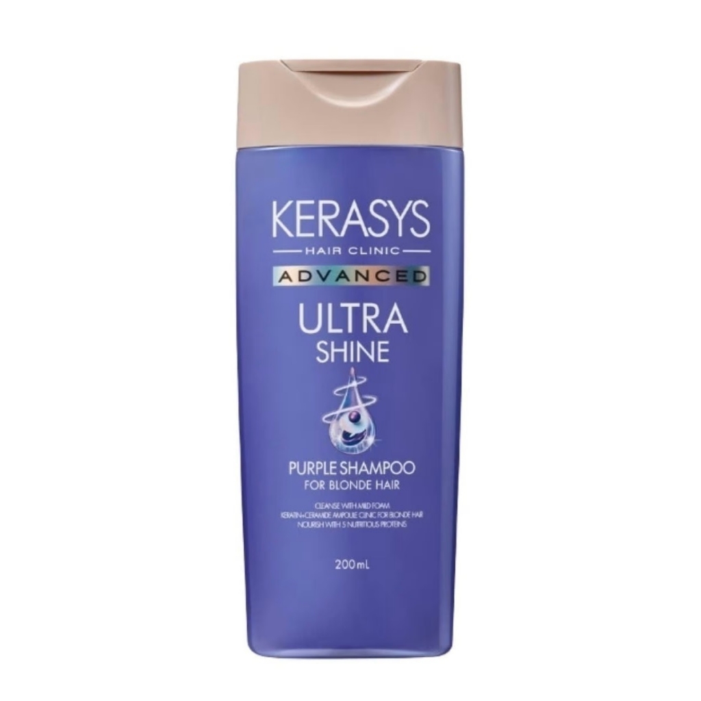 Kerasys Ампульный шампунь Идеальный блонд с церамидными ампулами, 200 мл (Kerasys, Hair Clinic)