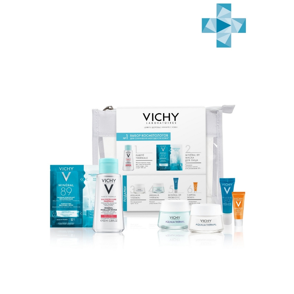 

Vichy Набор для путешествий с мини продуктами в косметичке (Vichy, Mineral 89)