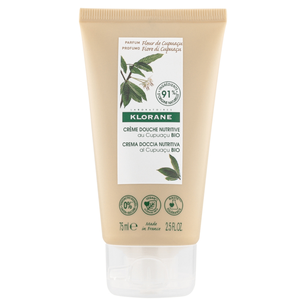 

Klorane Питательный крем для душа с цветком купуасу, 75 мл (Klorane, Body care)