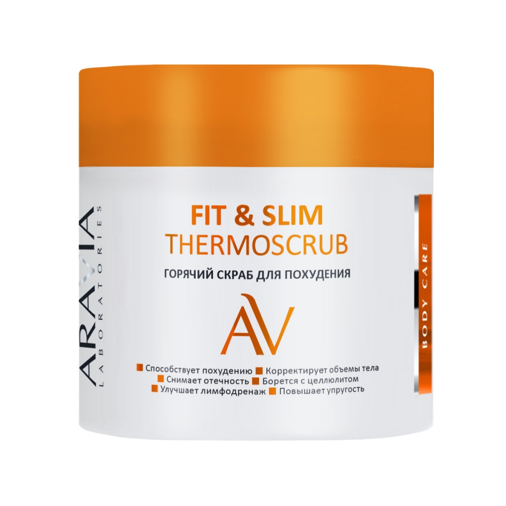 Купить Aravia Laboratories Горячий скраб для похудения Fit & Slim ThermoScrub, 300 мл (Aravia Laboratories, Уход за телом)