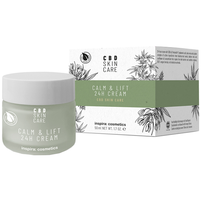 

Inspira Cosmetics Антистресс лифтинг-крем 24-часового действия с маслом CBD, 50 мл (Inspira Cosmetics, CBD skin care)
