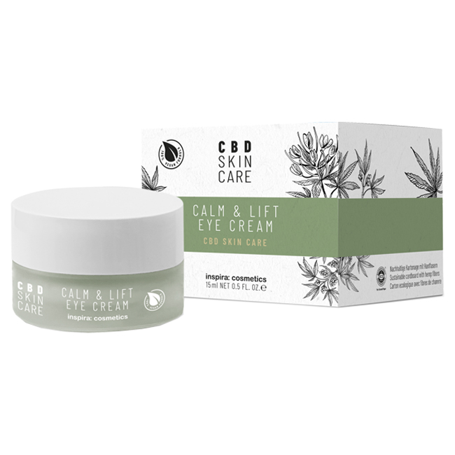 

Inspira Cosmetics Антистресс лифтинг-крем для контура глаз с маслом CBD, 15 мл (Inspira Cosmetics, CBD skin care)